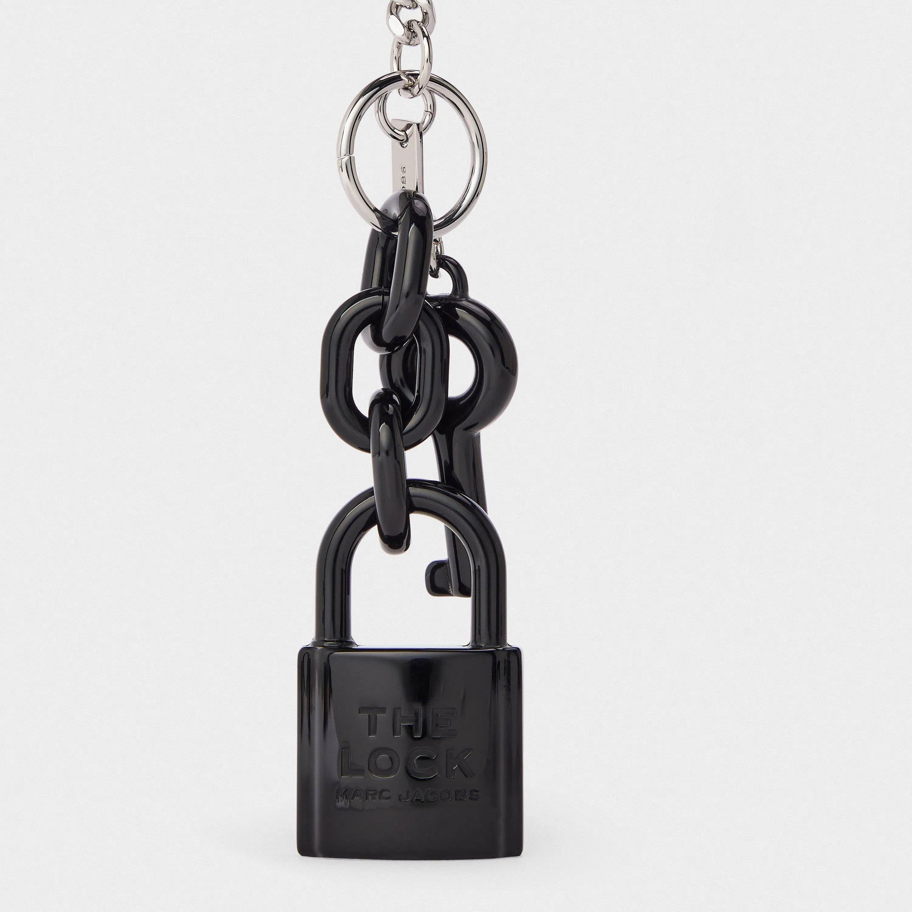 Padlock Charm Keyring