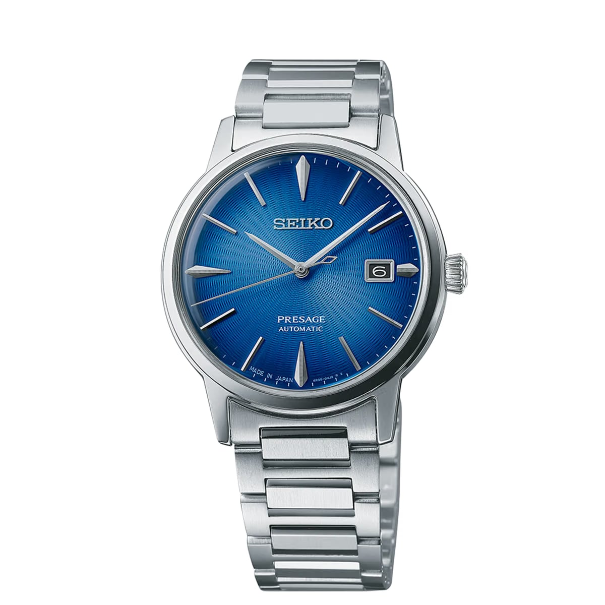 Seiko Presage Cocktail Time The Aviation - Blue - SRPJ13J1