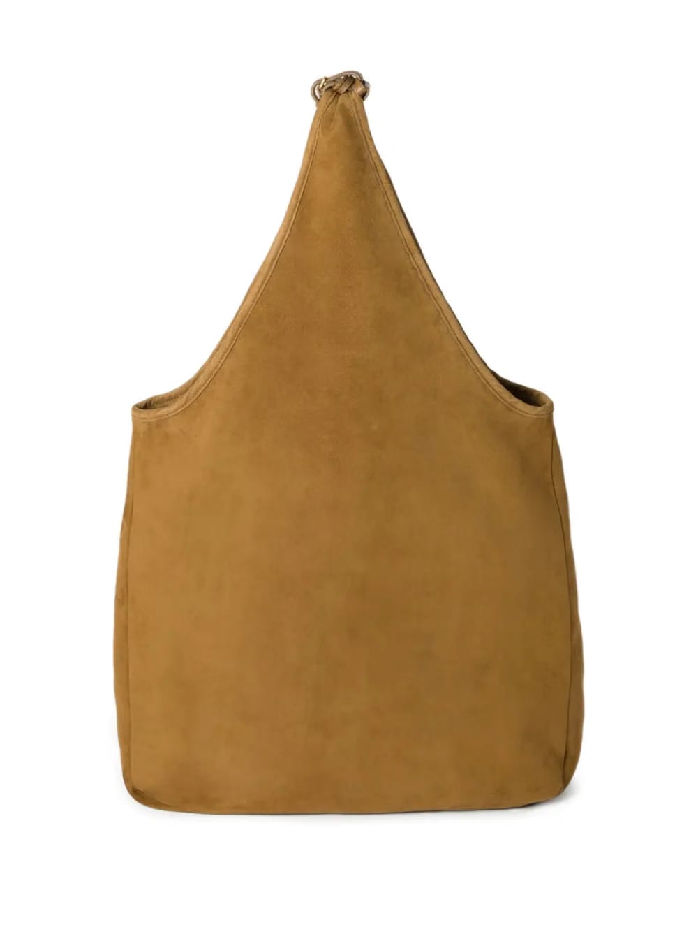 tassel-detail suede tote bag