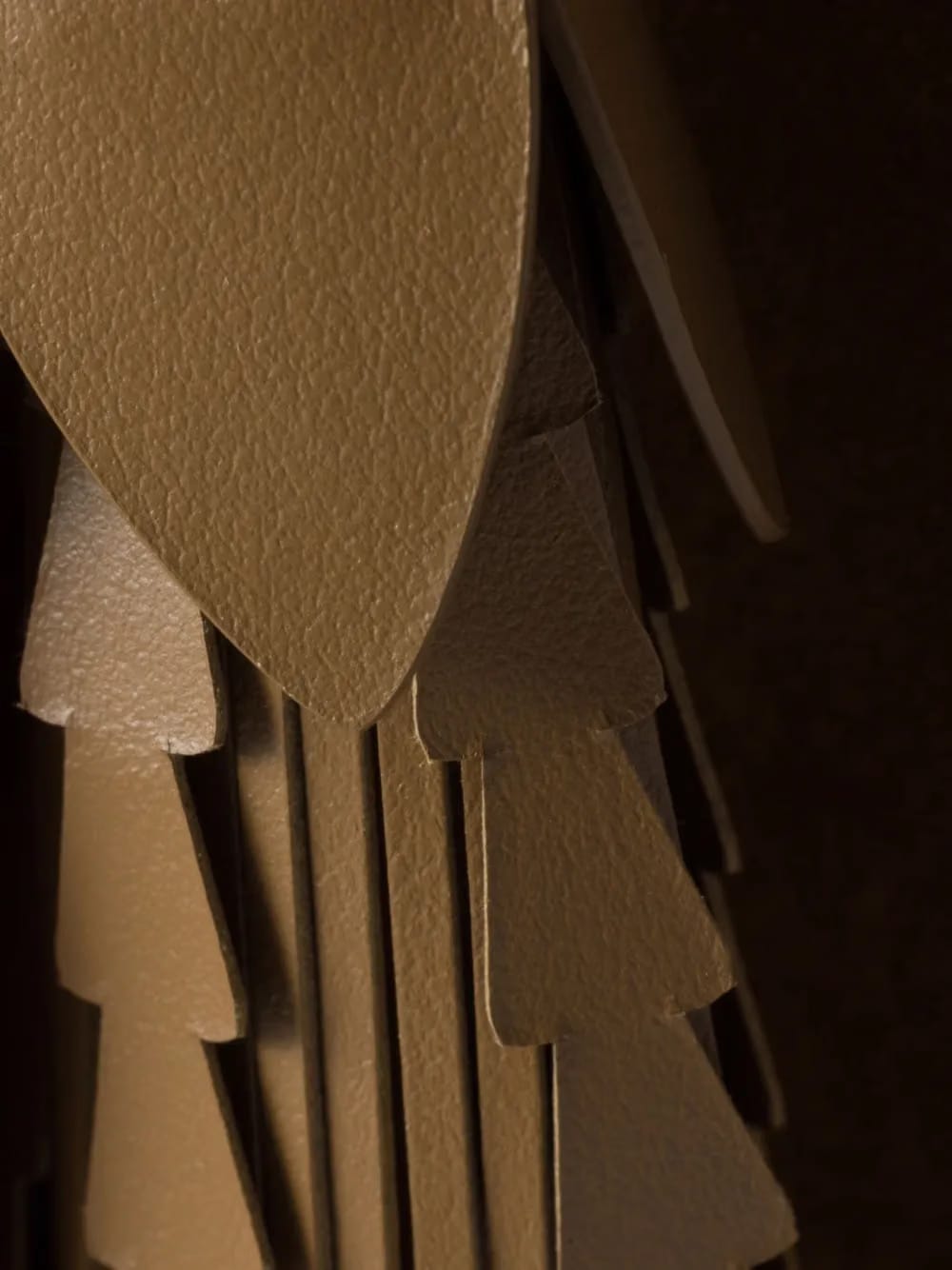 tassel-detail suede tote bag