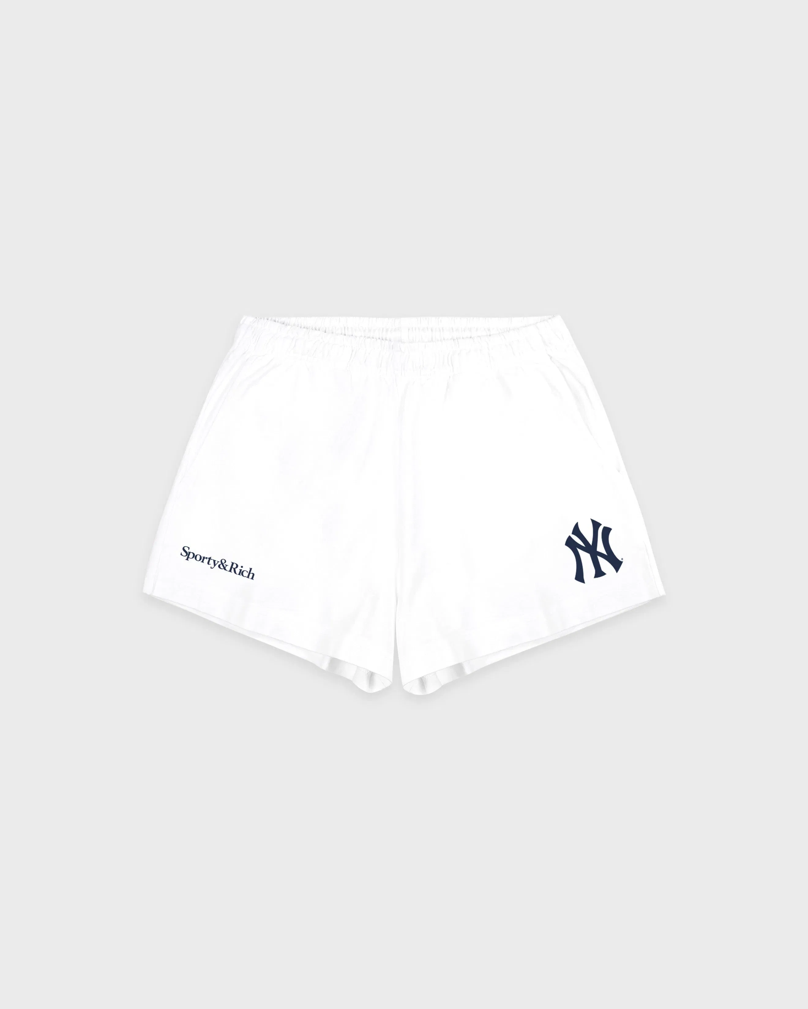 Heritage Yankees Serif Disco Short - White/Navy