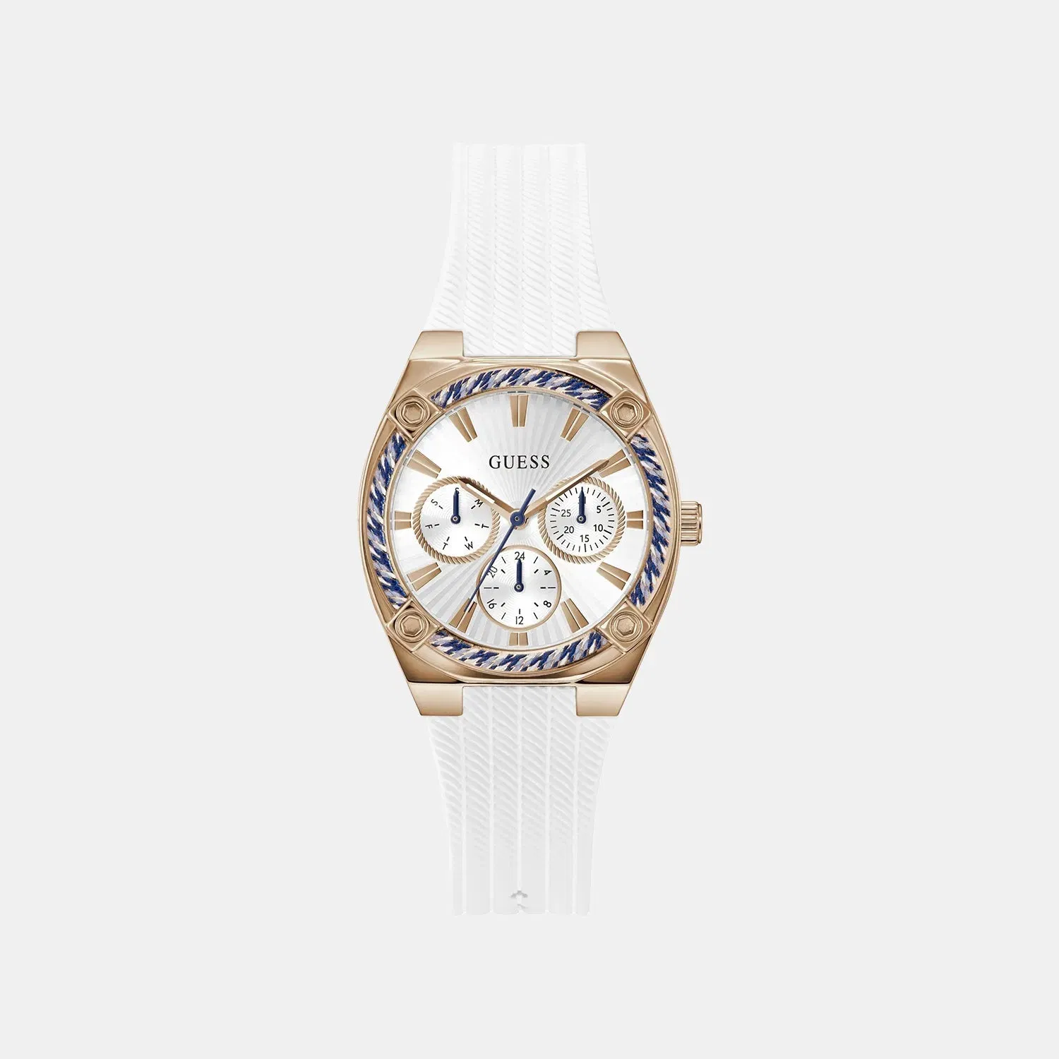 Guess GS Saylor Women Quartz White Dial Analog Stainless Steel Gw1036L4
