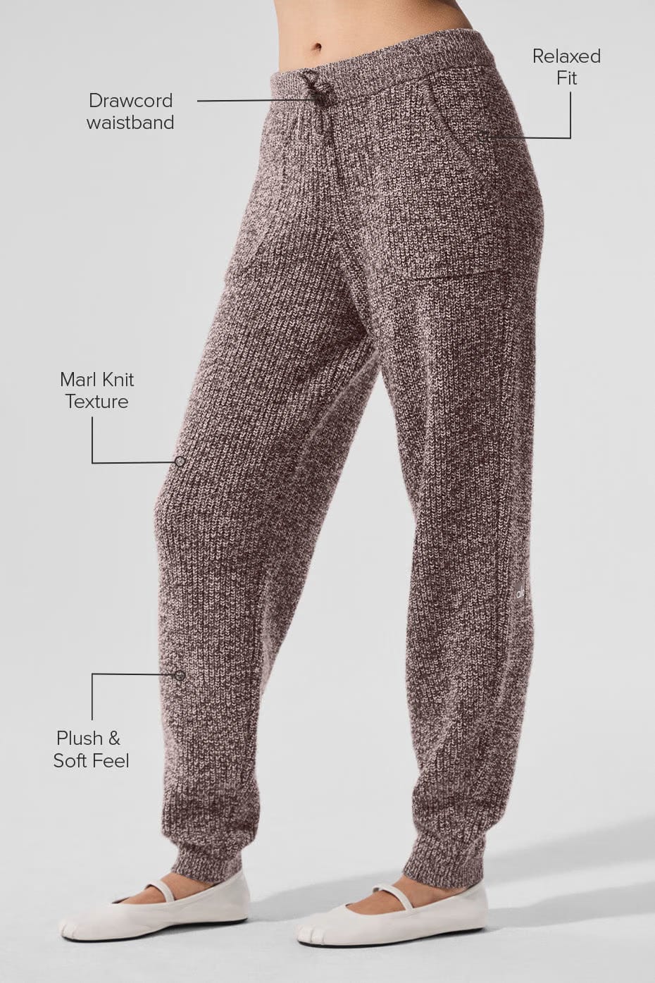 Alo Yoga Marl Sweater Pant