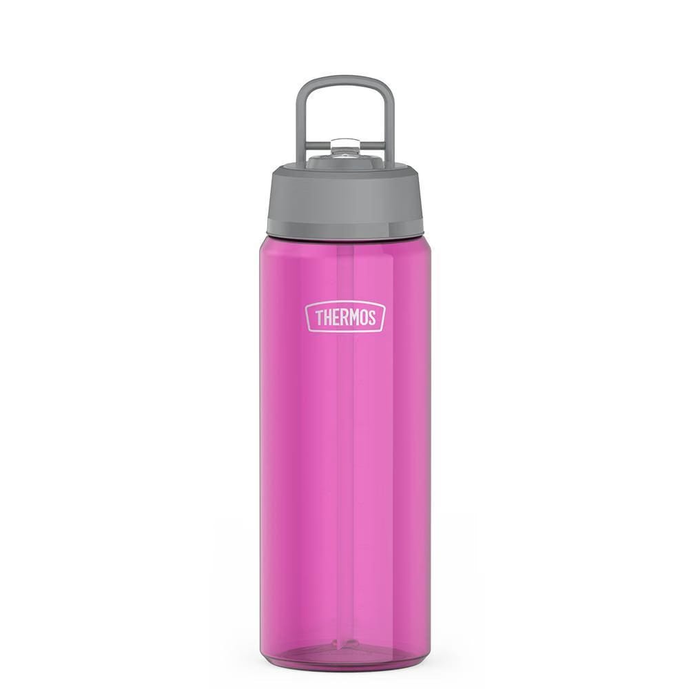 Thermos 32oz Icon Lightweight Water Bottle With Straw Lid Aubergine