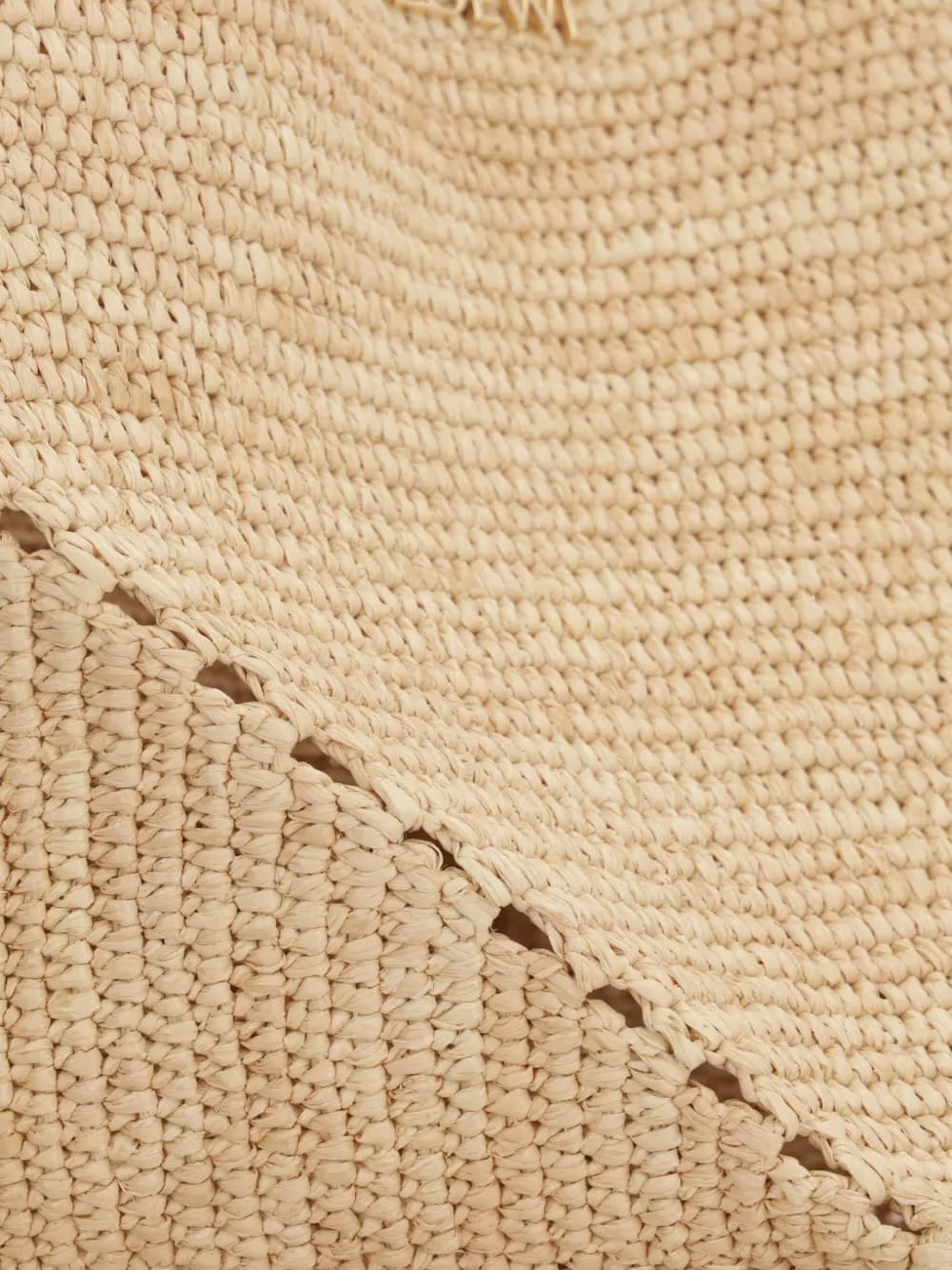 woven straw tote bag
