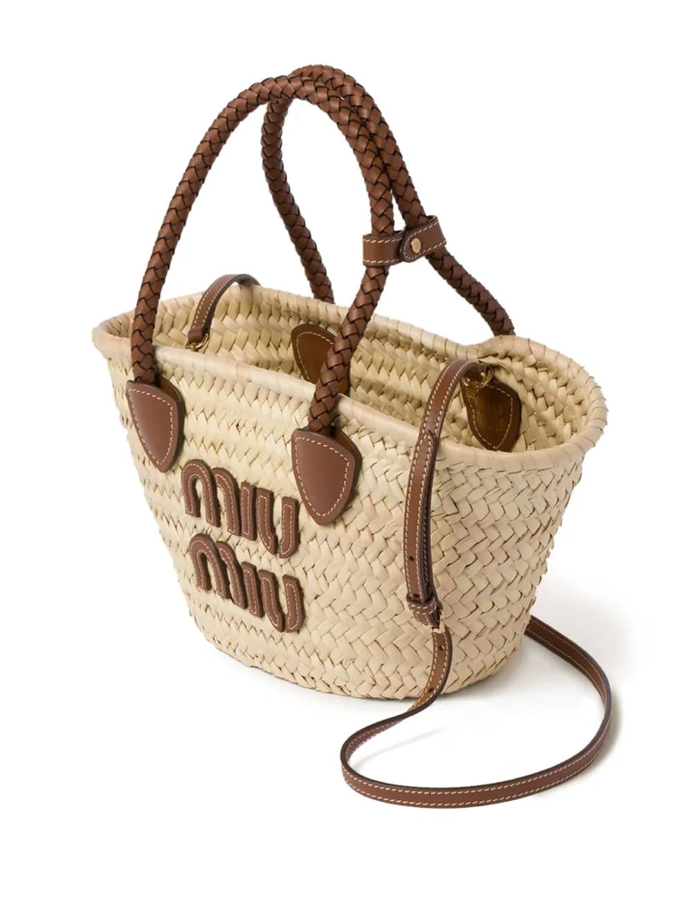 woven straw tote bag