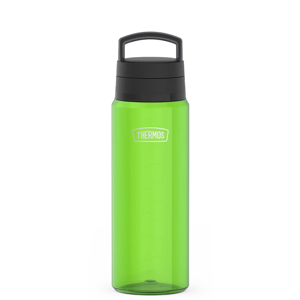 Thermos 32oz Icon Lightweight Water Bottle With Screw Top Lid Hyper Green