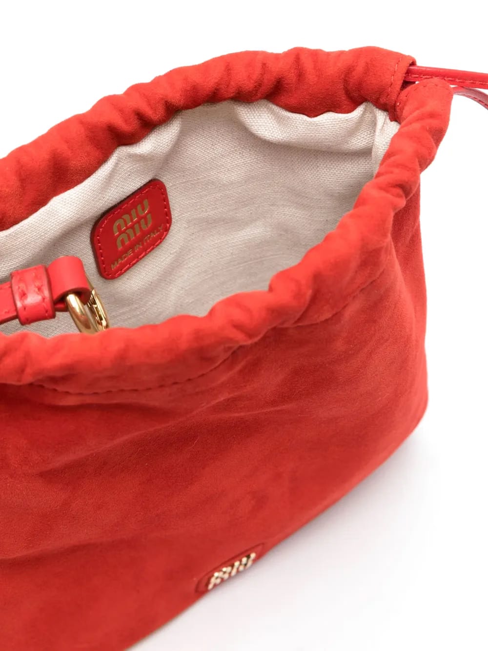 logo-lettering mini bag
