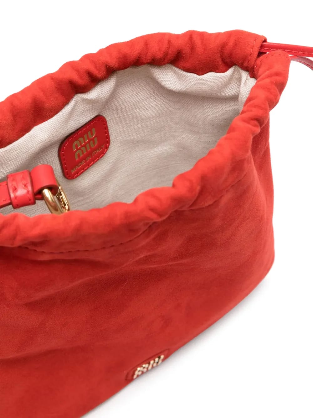 logo-lettering mini bag