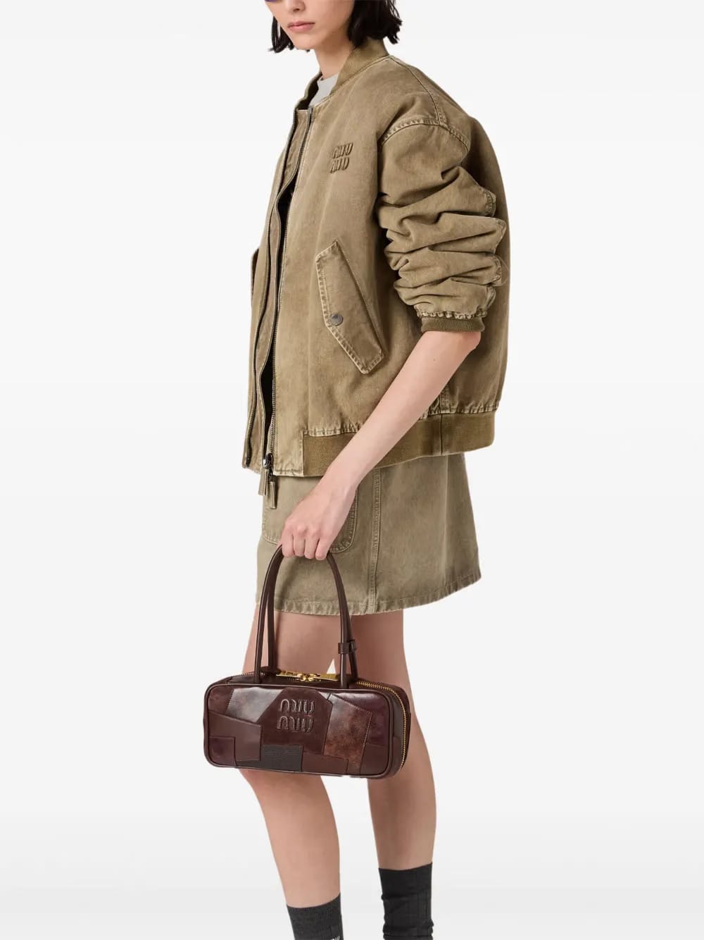Beau patchwork tote bag