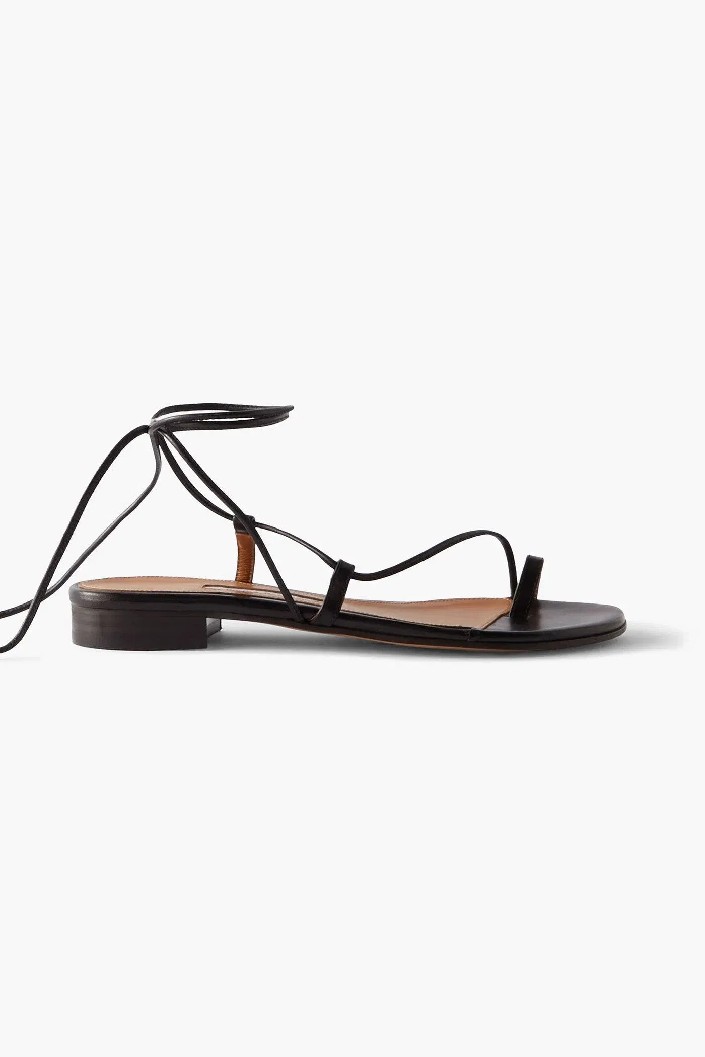 Emme Parsons Susan Leather Sandals Black Women's