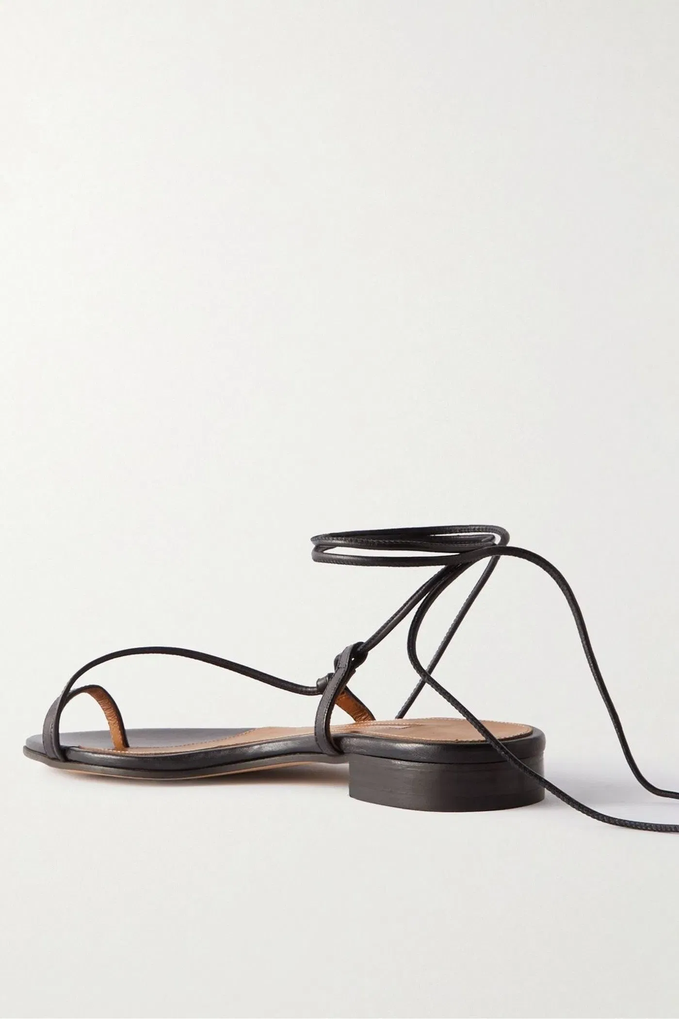 Emme Parsons Susan Leather Sandals Black Women's