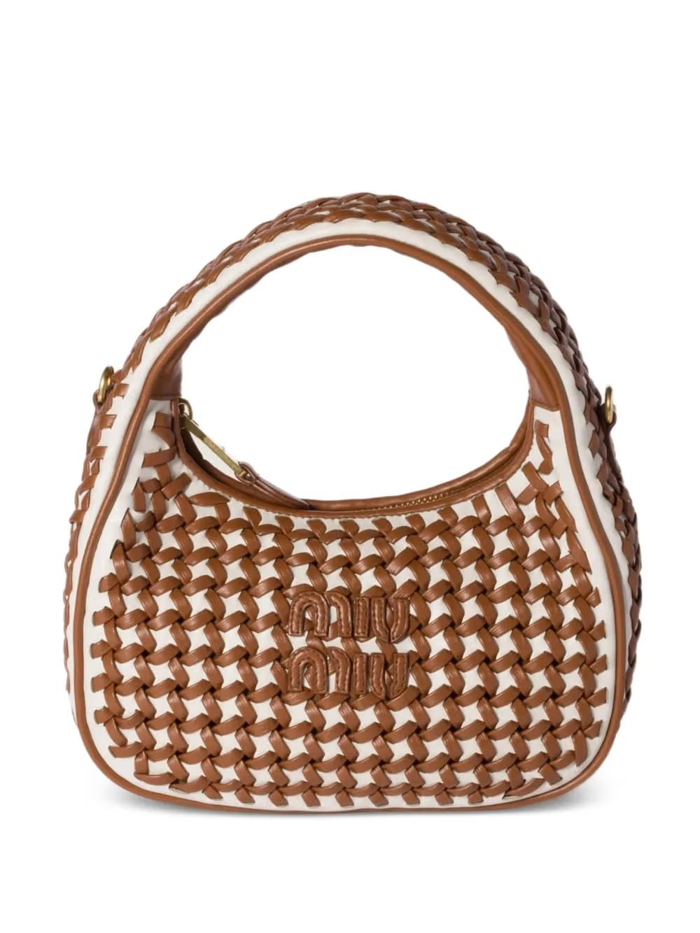 Wander woven shoulder bag