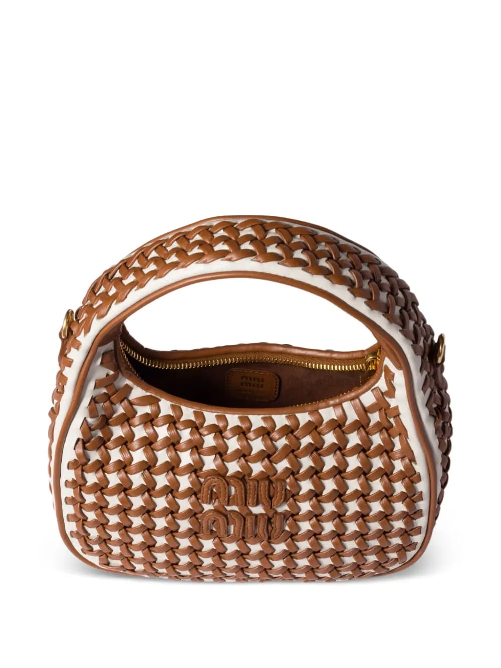 Wander woven shoulder bag