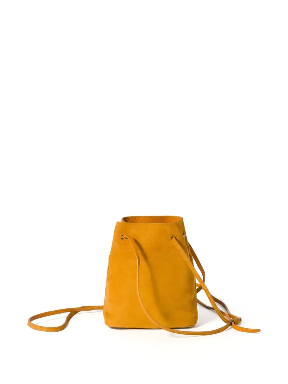 suede pouch shoulder bag