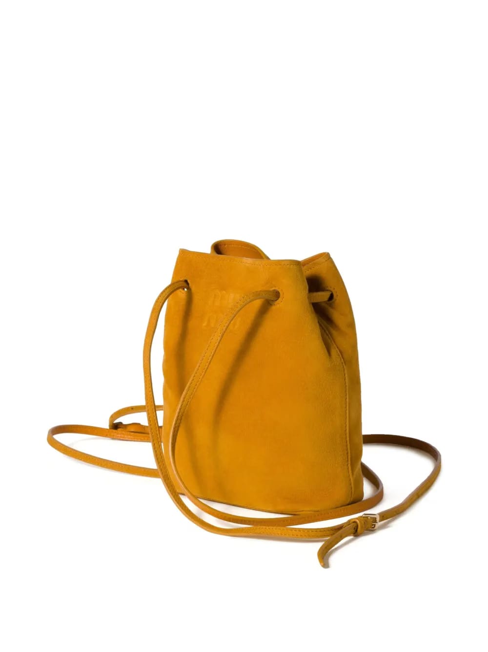 suede pouch shoulder bag