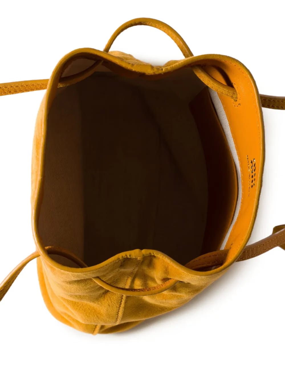 suede pouch shoulder bag