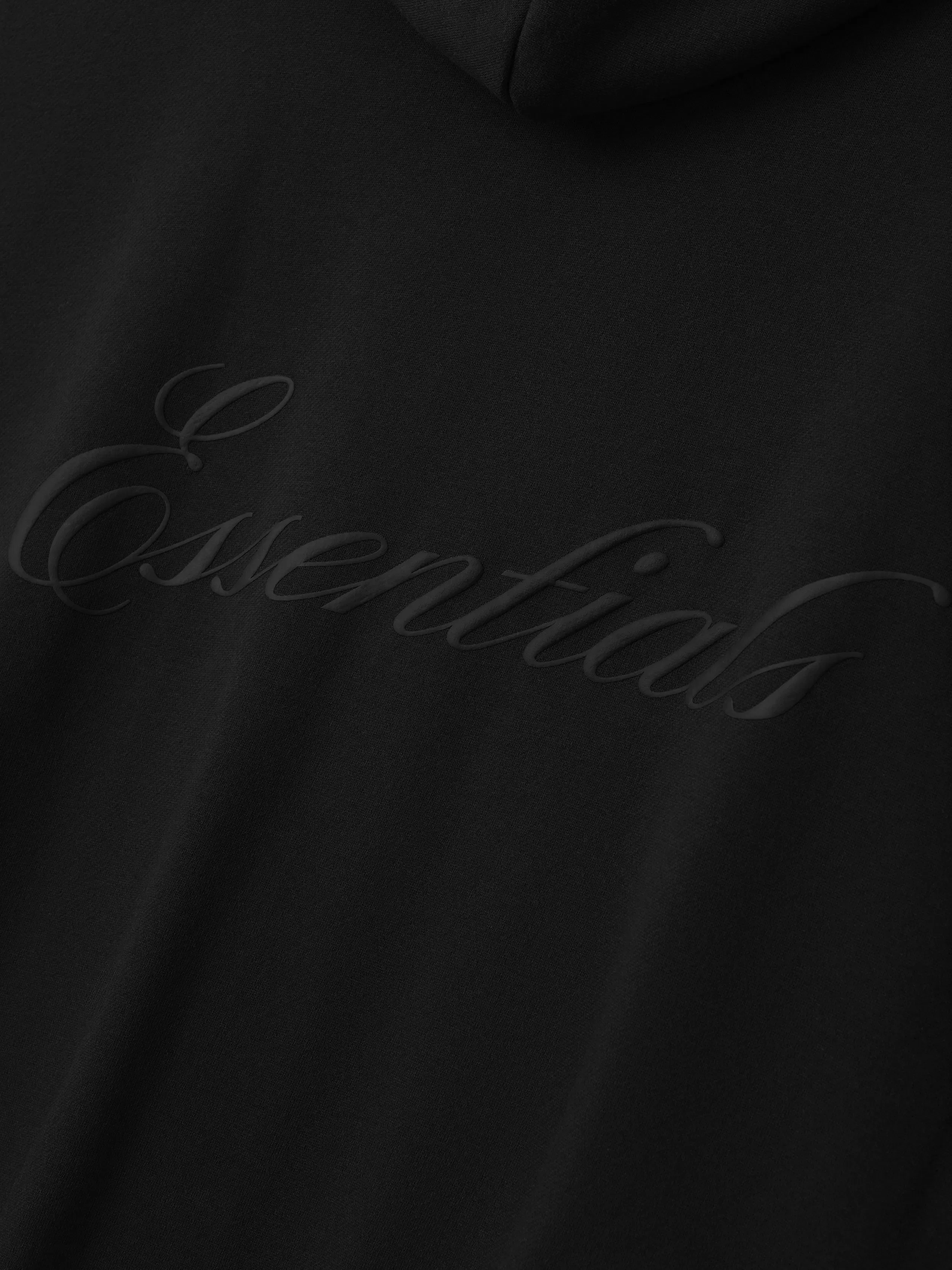 Essentials Signature Ss26 Classic Zip-Up Hoodie Vintage Black