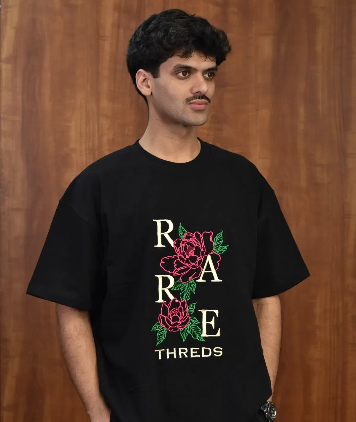 Year of the Snake – Embroidered Oversized T-Shirt