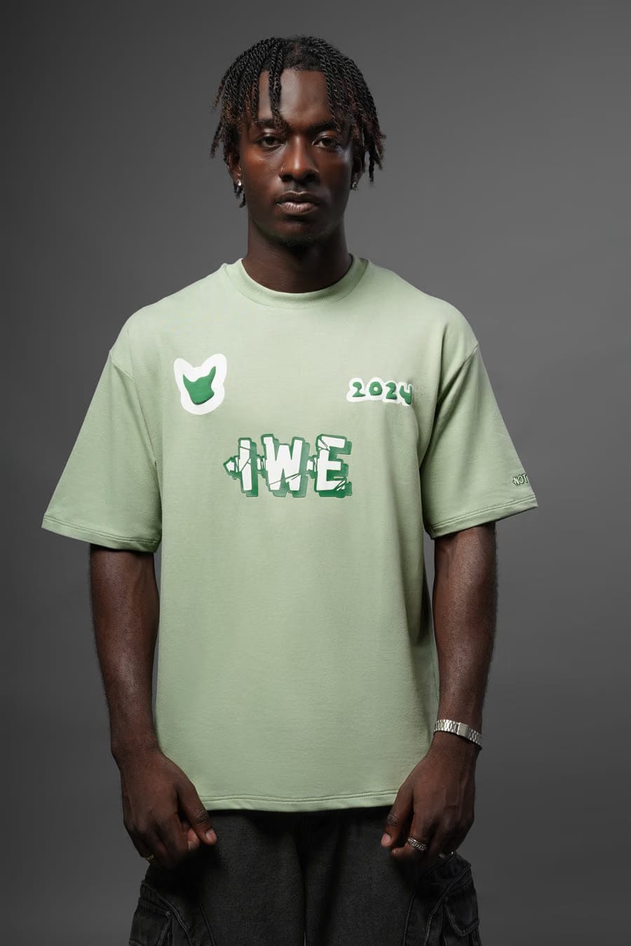 Life F*ced Up T-Shirt Aqua Green