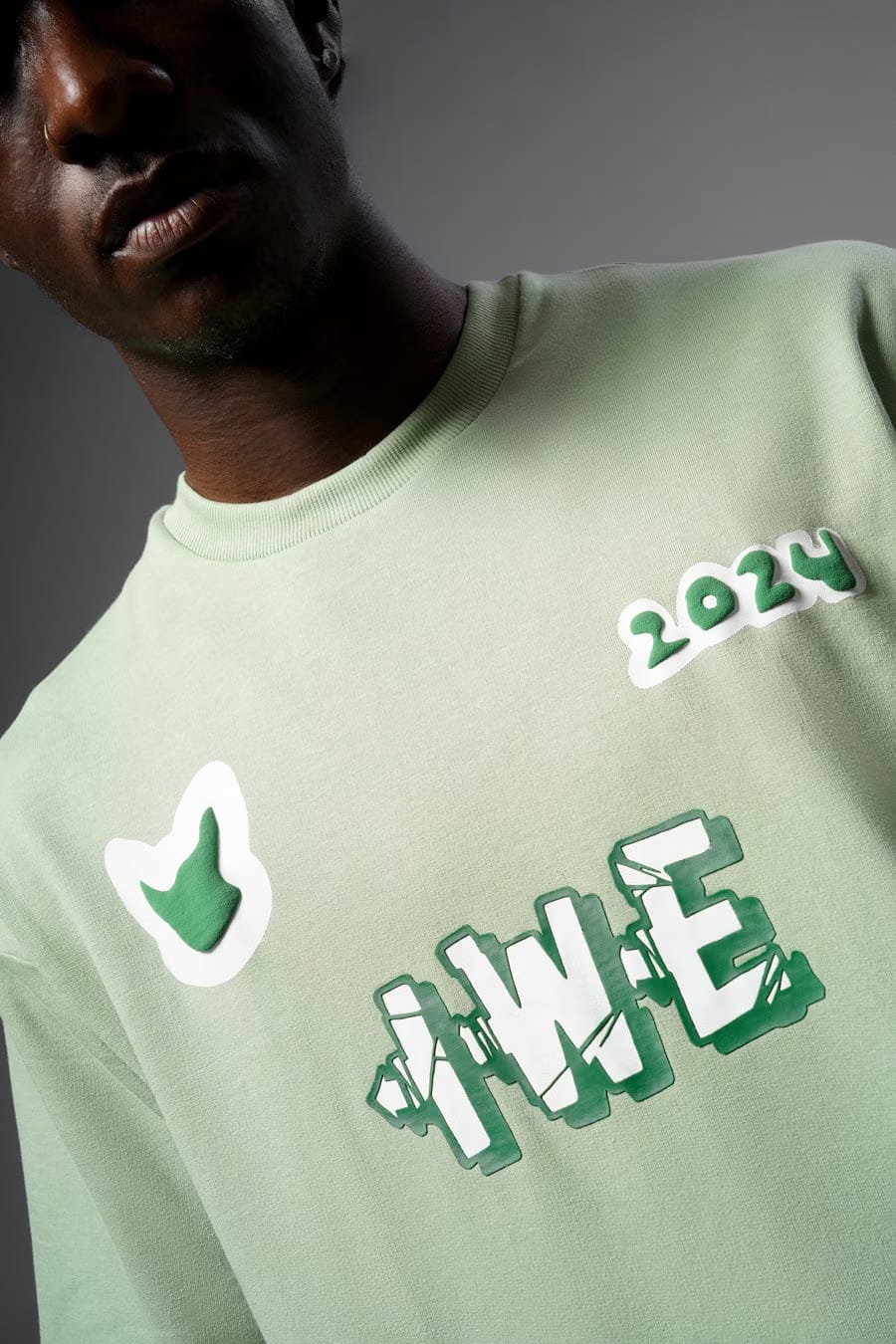 Life F*ced Up T-Shirt Aqua Green