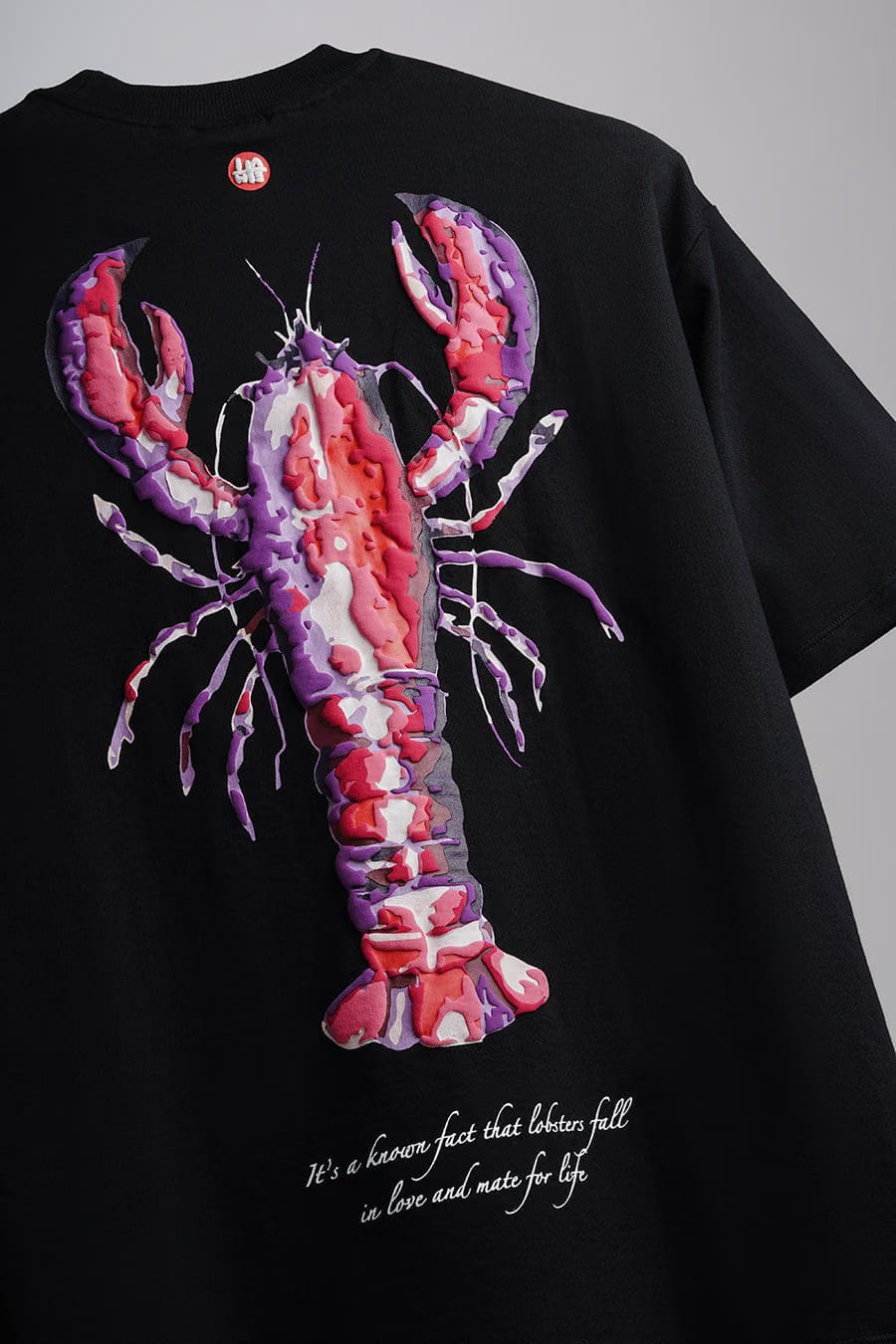 Lobster T-Shirt obsidian