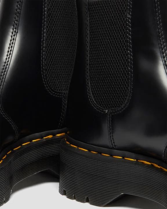 Dr Martens Smooth Leather Platform Chelsea Boots - Black
