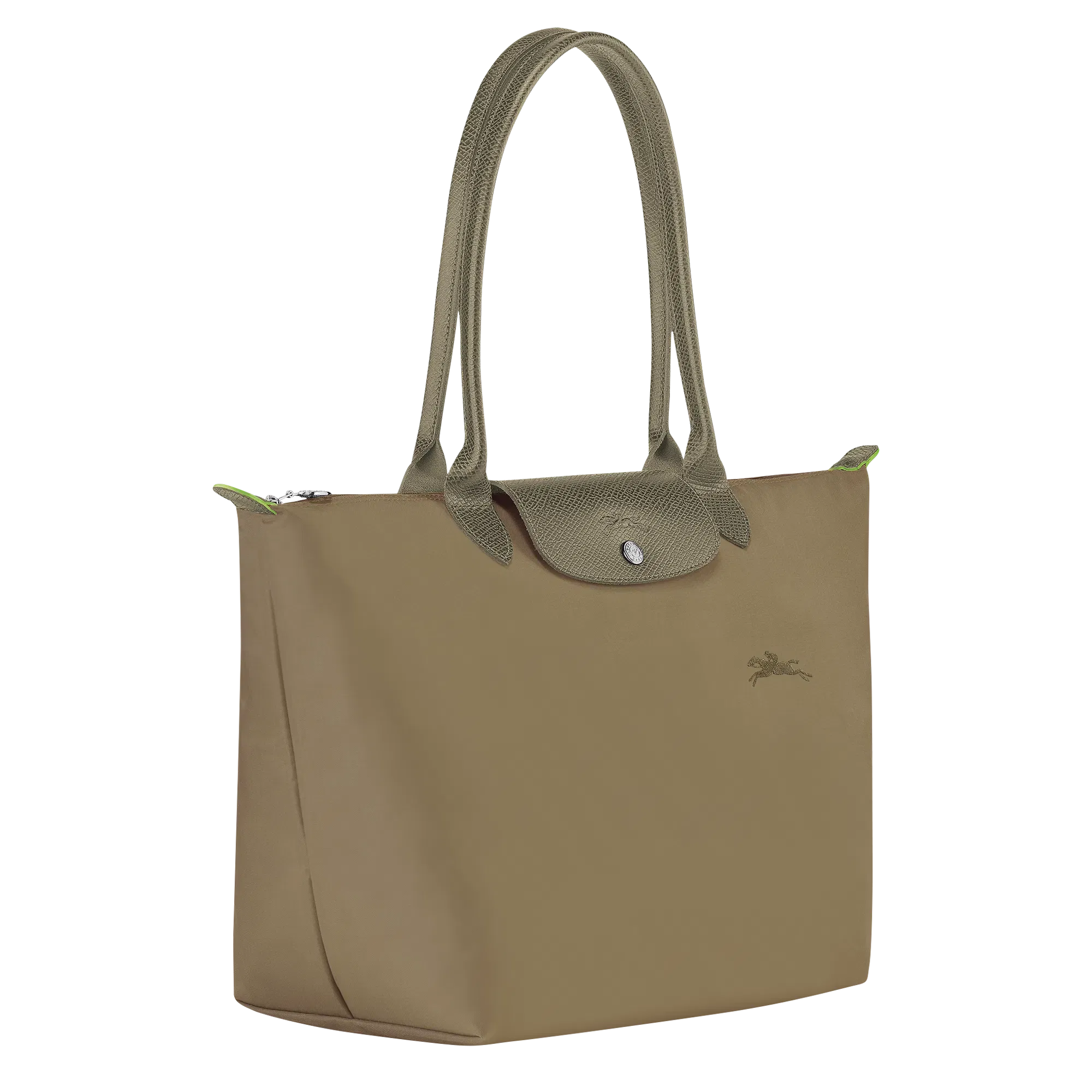 Longchamp Le Pliage Green L Tote bag Artichoke