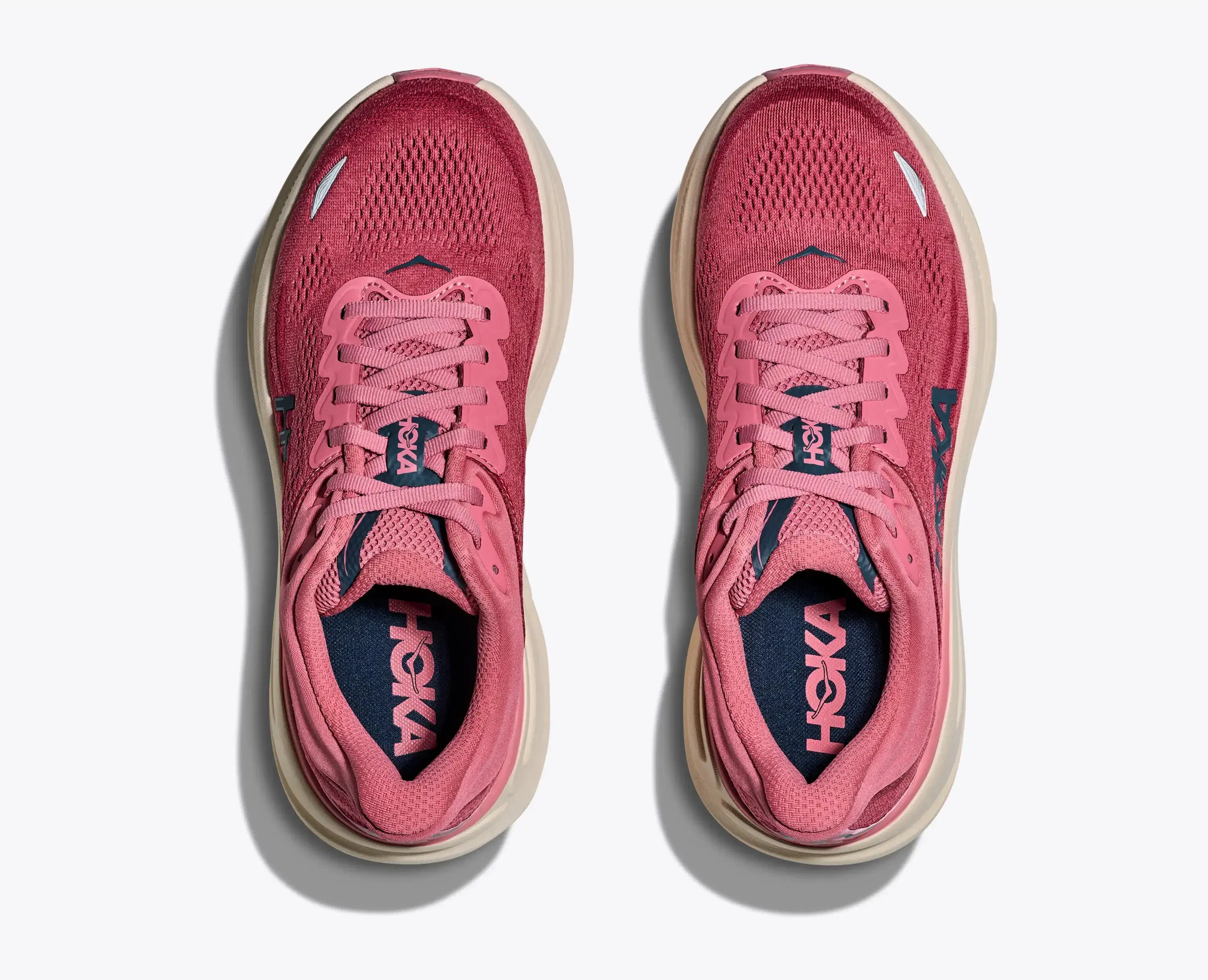 Hoka Women'S Bondi 9 Lingonberry Cranberry