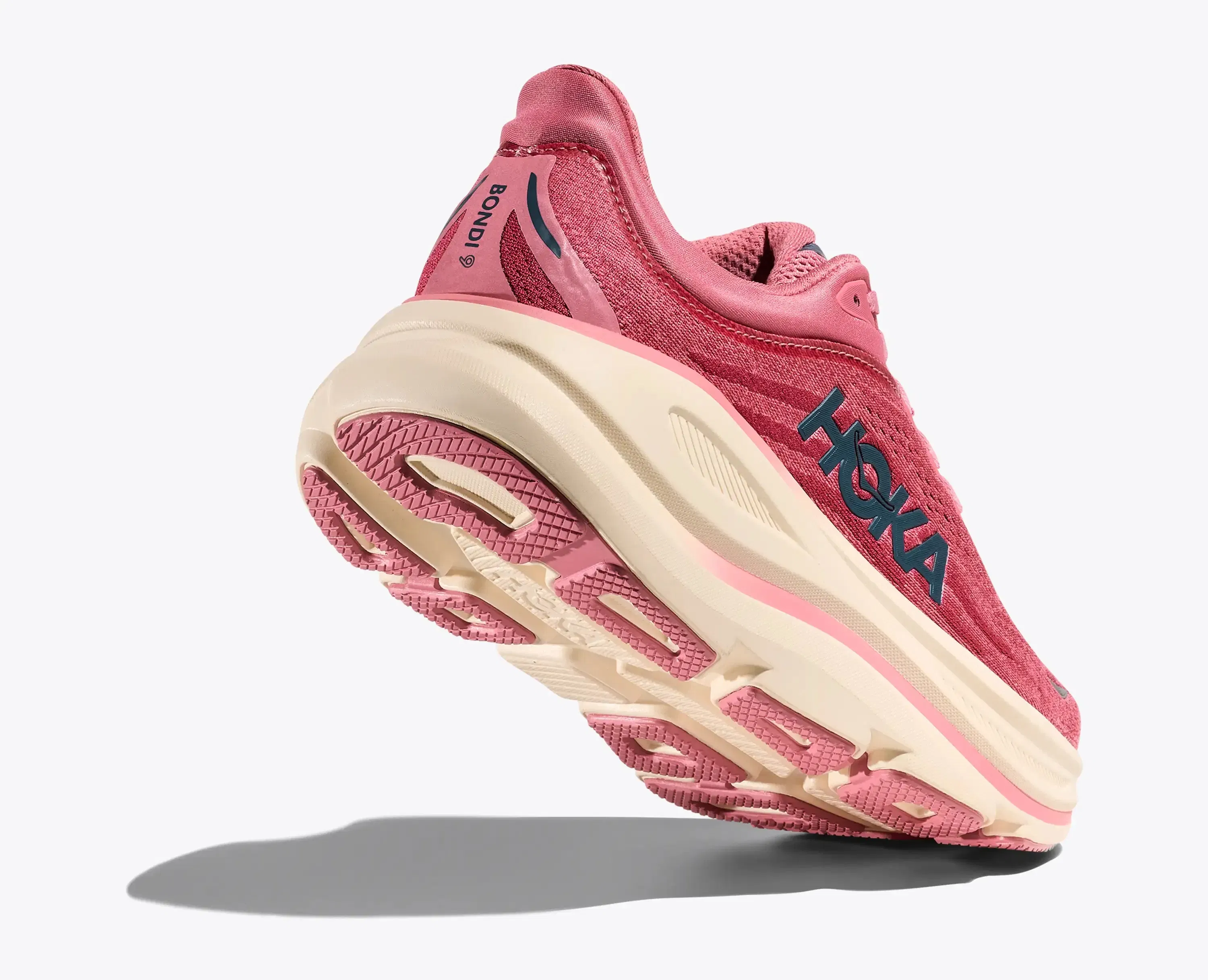 Hoka Women'S Bondi 9 Lingonberry Cranberry