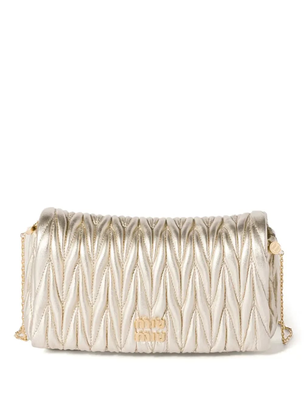 matelassé nappa leather mini-bag