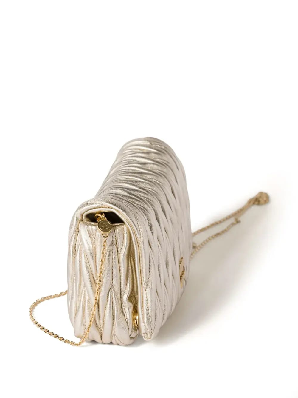 matelassé nappa leather mini-bag
