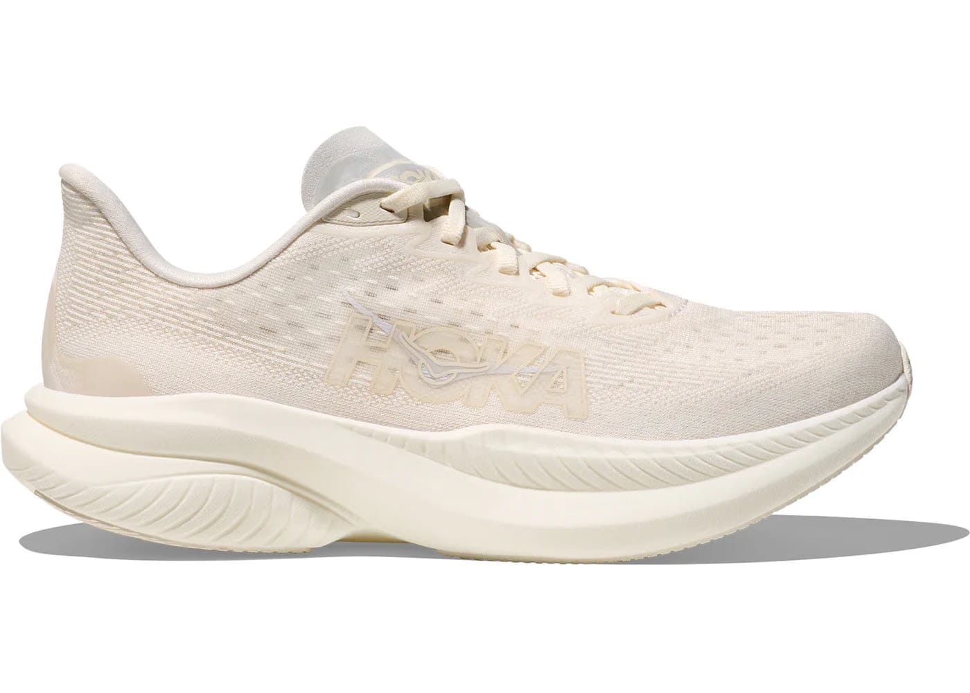 Hoka One One Mach 6 Alabaster Cosmic Grey Womens