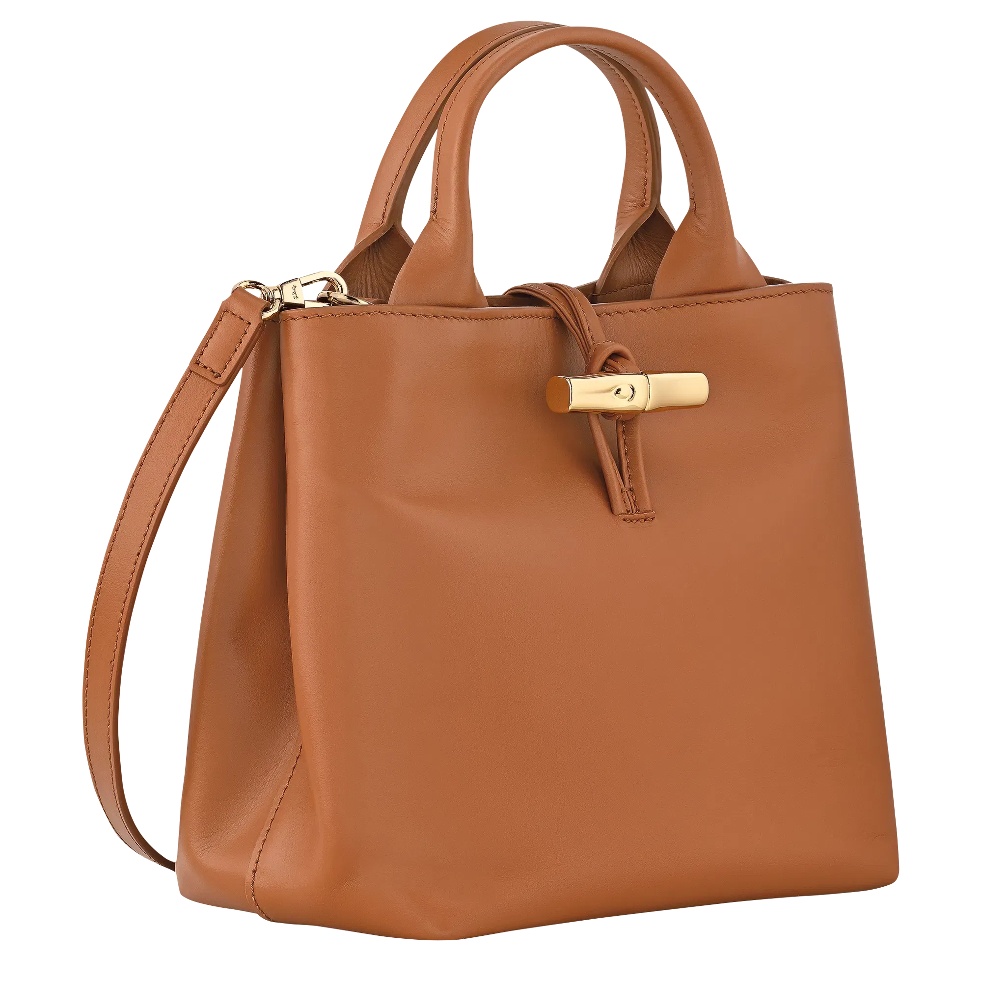 Longchamp Le Roseau S Handbag Cashew