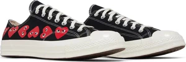 Converse Chuck Taylor All Star 70 Ox Comme des Garcons PLAY Multi-Heart Black