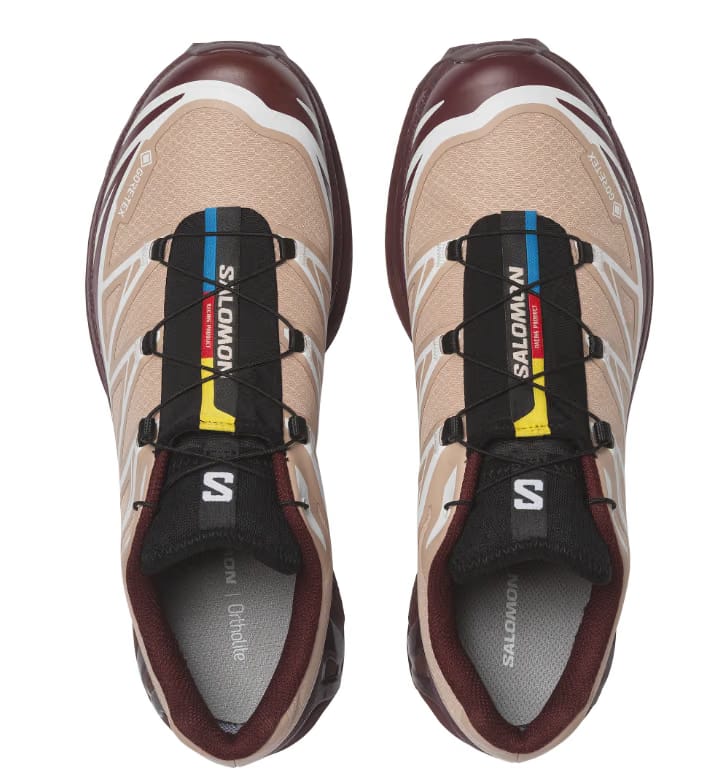 Salomon XT-6 Gore-Tex Mahogany Rose Tawny Port