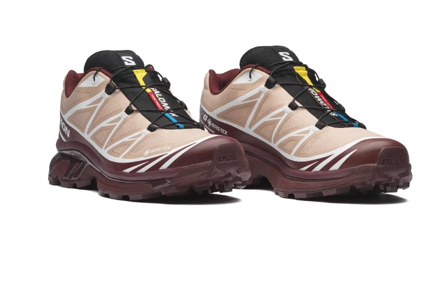 Salomon XT-6 Gore-Tex Mahogany Rose Tawny Port
