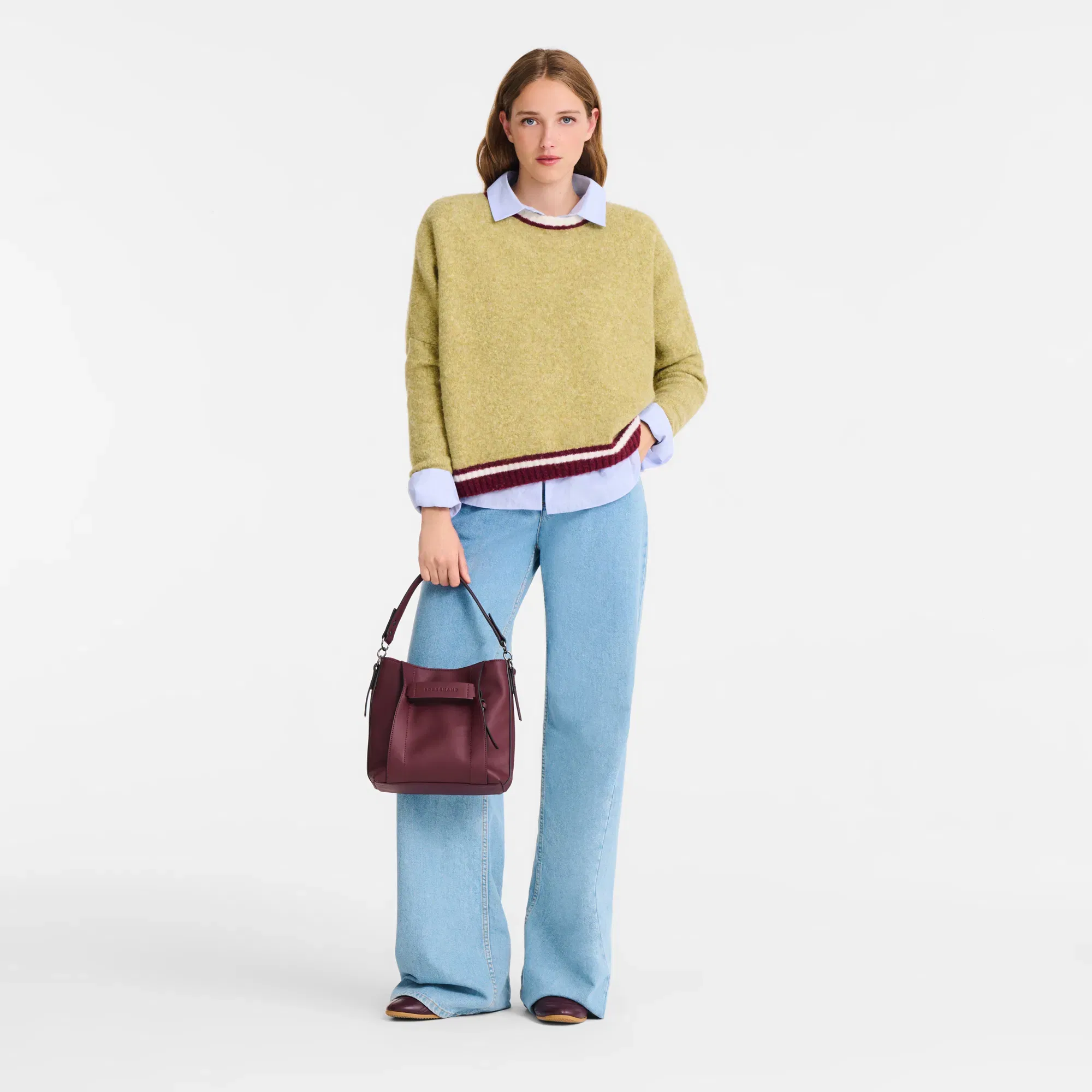 Longchamp Longchamp 3D S Crossbody bag Burgundy
