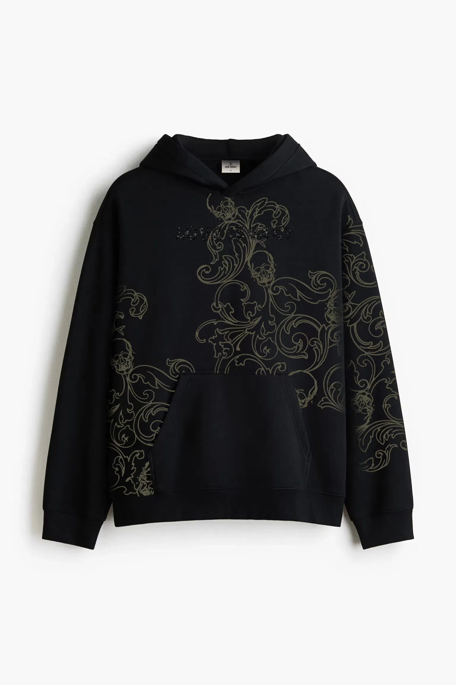 BAROQUE SKULL HOODIE