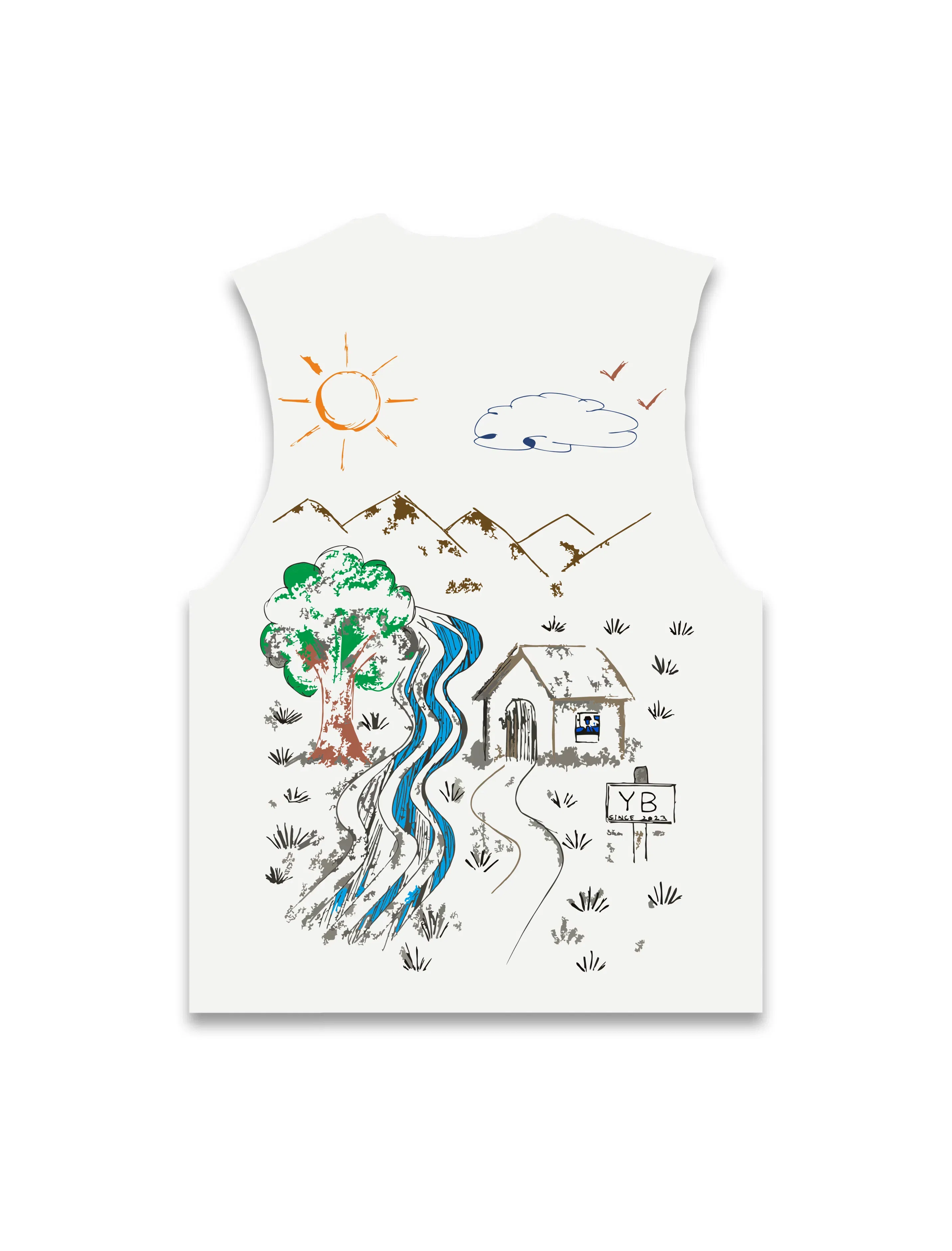 SCENERY ART T-SHIRT