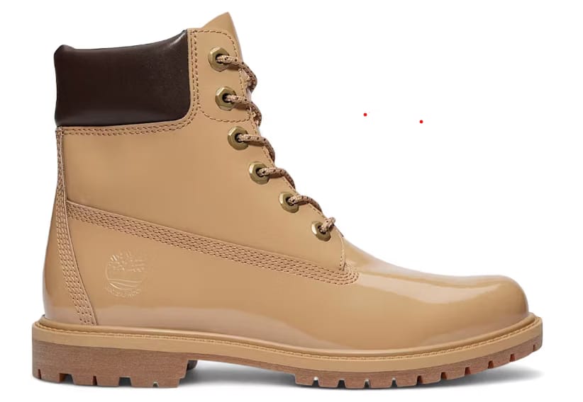 Timberland 6" Premium Waterproof Boot Patent Light Brown (W)