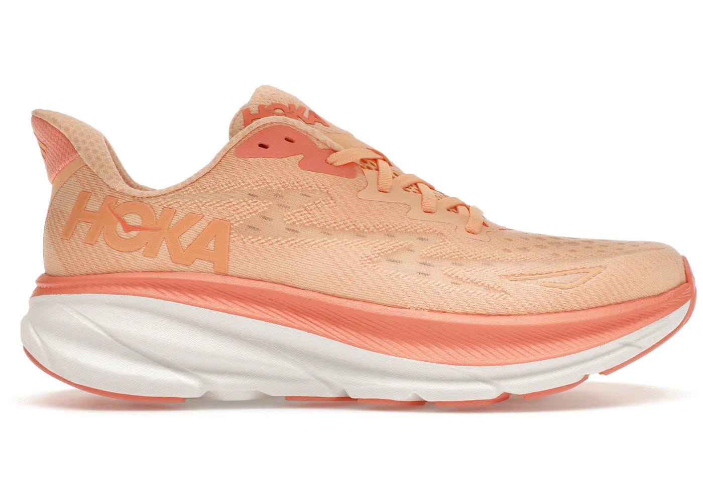 Hoka One One Clifton 9 Cantaloupe Womens