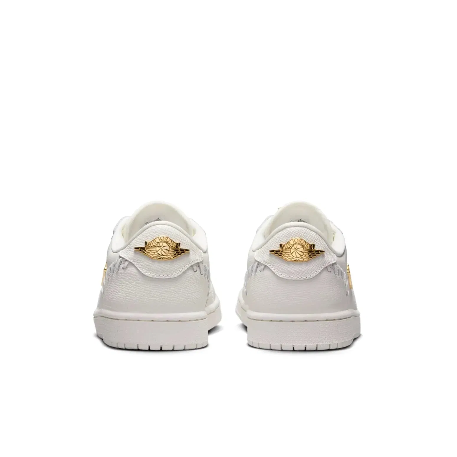 (WMNS) Air Jordan 1 Low Method of Make 'Sail Metallic Gold'