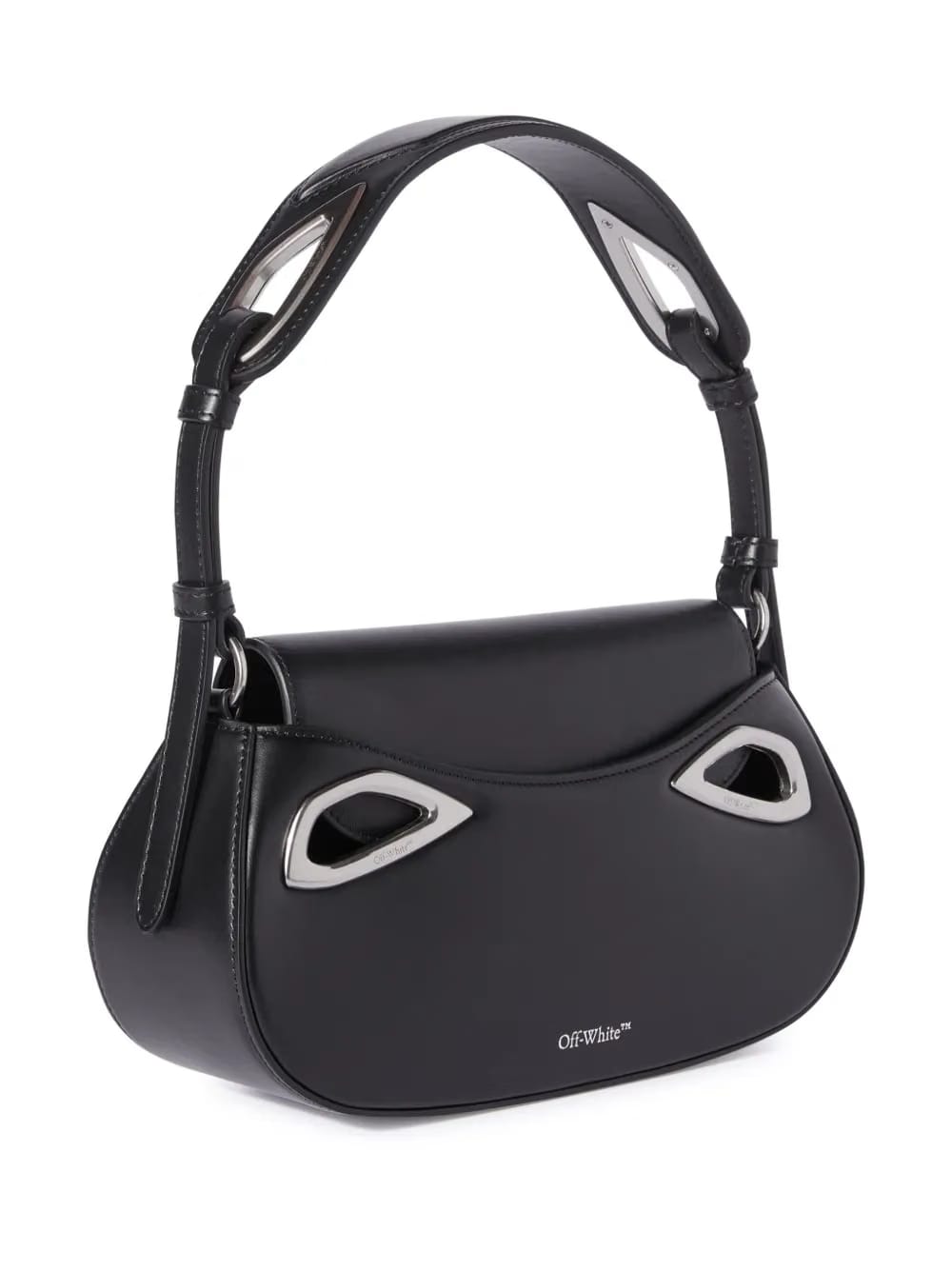 Clam shoulder bag