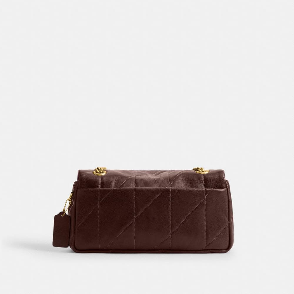 Coach Tabby Shoulder Bag 26 With Quilting Brass Maple