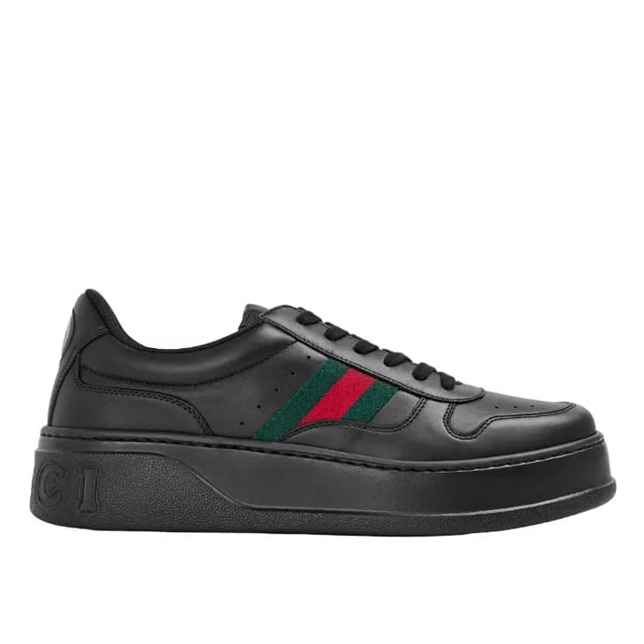 GUCCI Men's Chunky Low-Top Trainers 'Black'