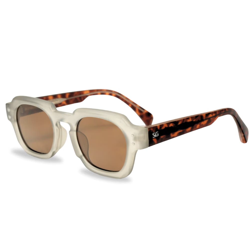 Cubix [Transparent Brown] Sunglasses