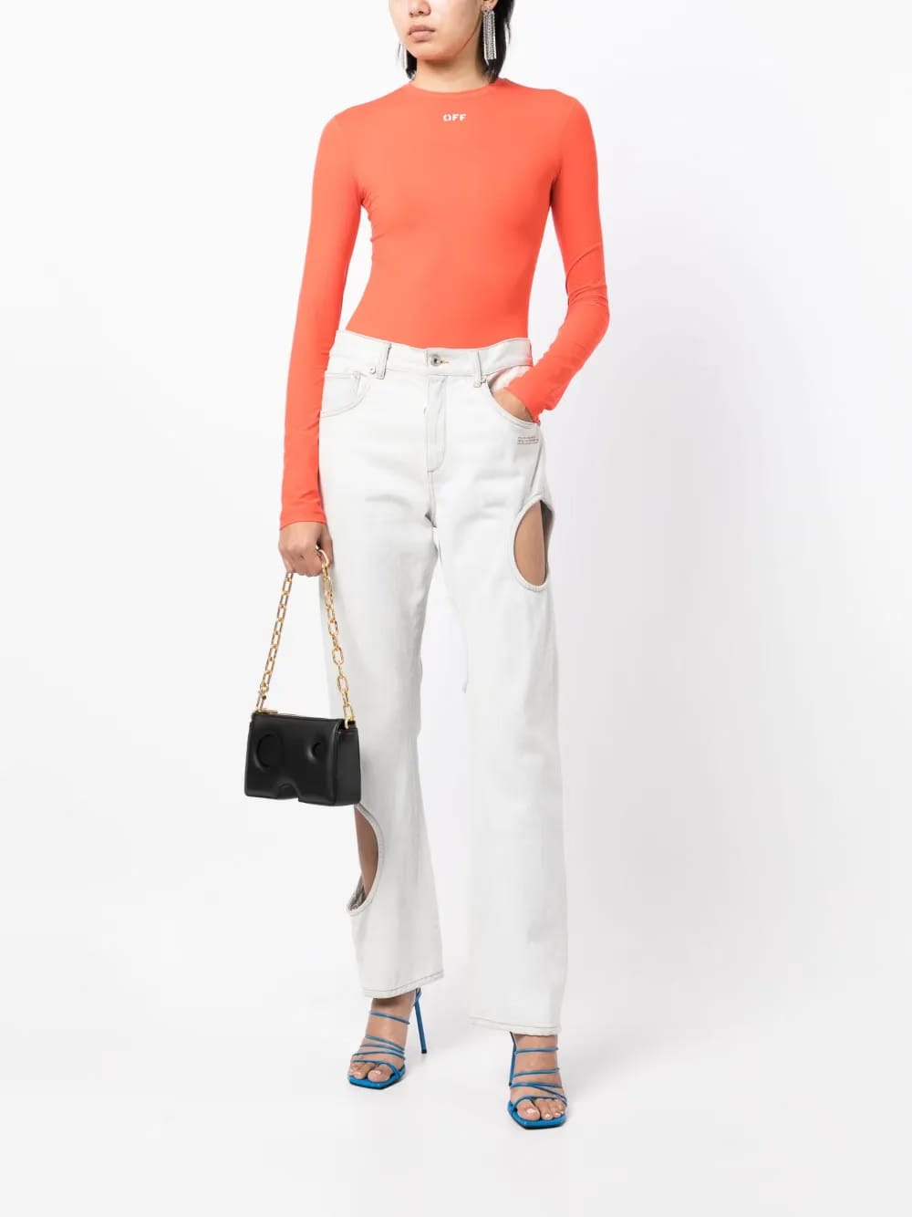 Burrow leather shoulder bag