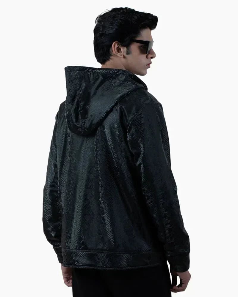 SLEEK BLACK COBRA JACKET