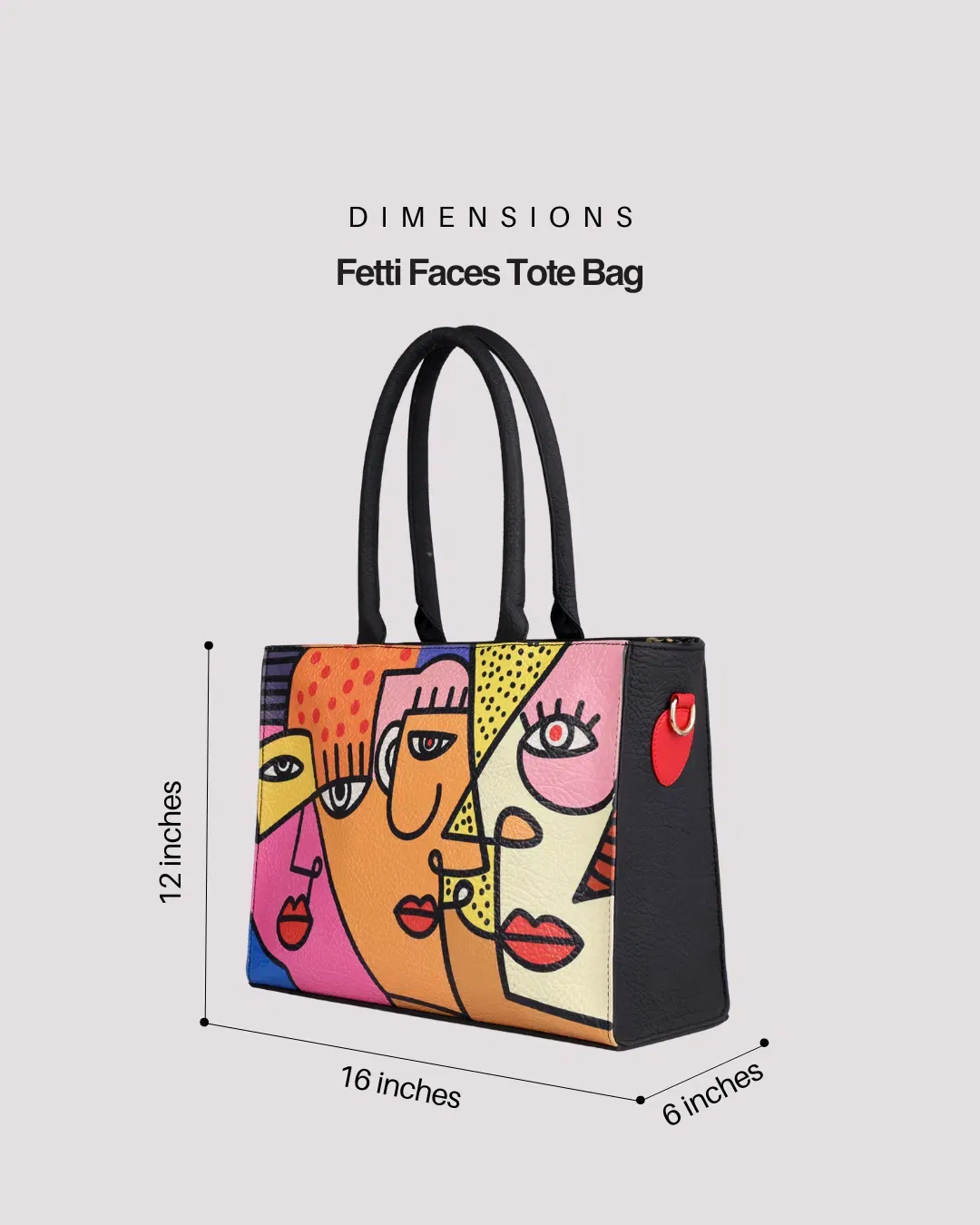 Fetti Faces Tote Bag OG
